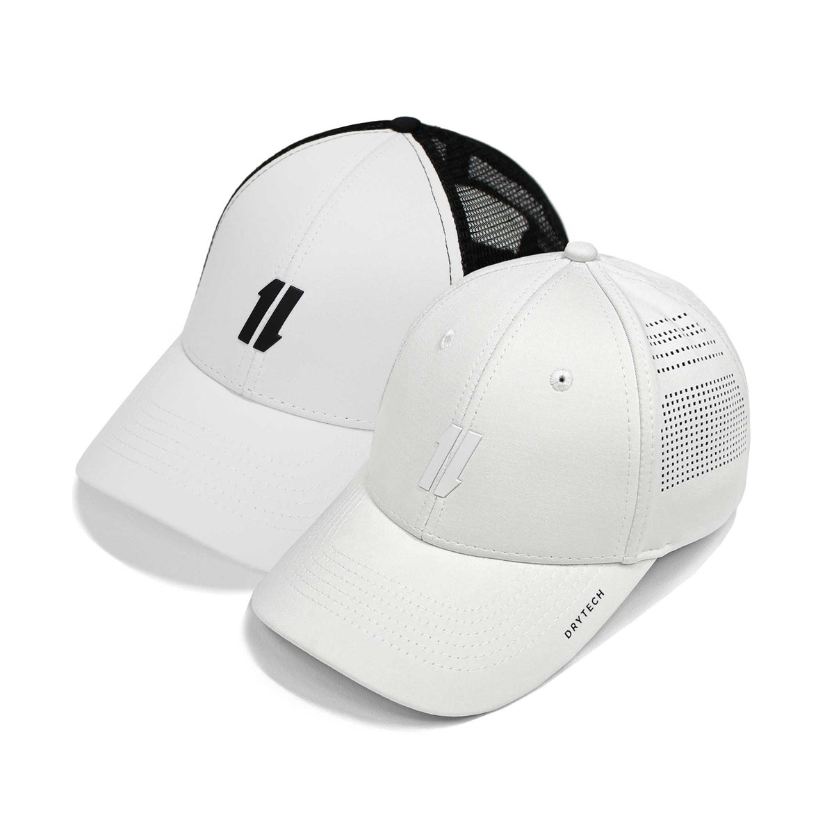 White Workout Hats for Men