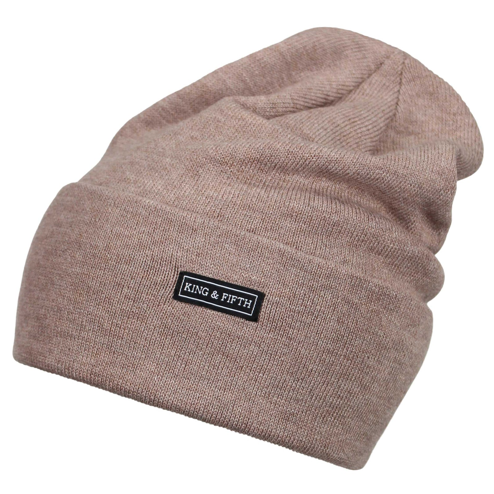 Black Extra Large Slouchy Beanie