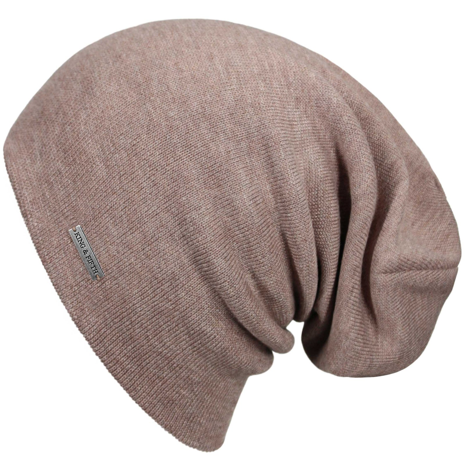 Black Extra Large Slouchy Beanie