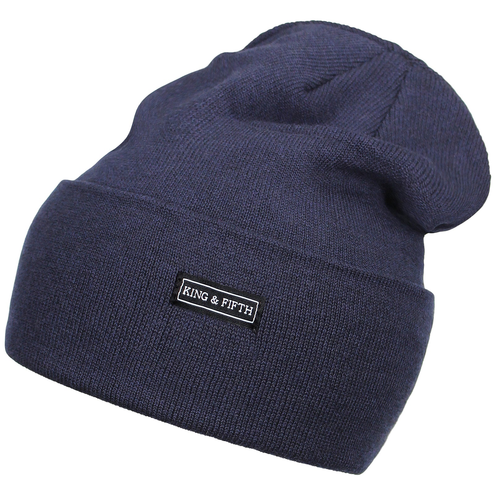 Black Extra Large Slouchy Beanie