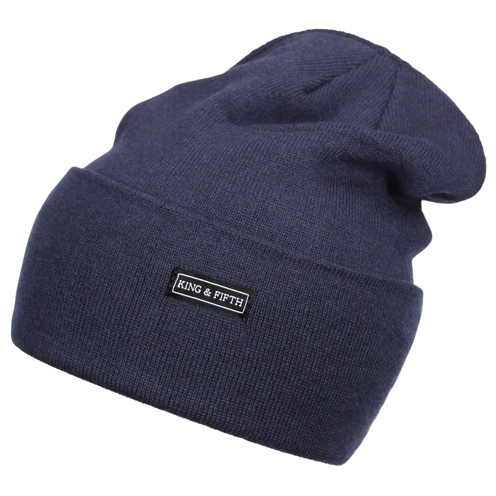 Black Extra Large Slouchy Beanie