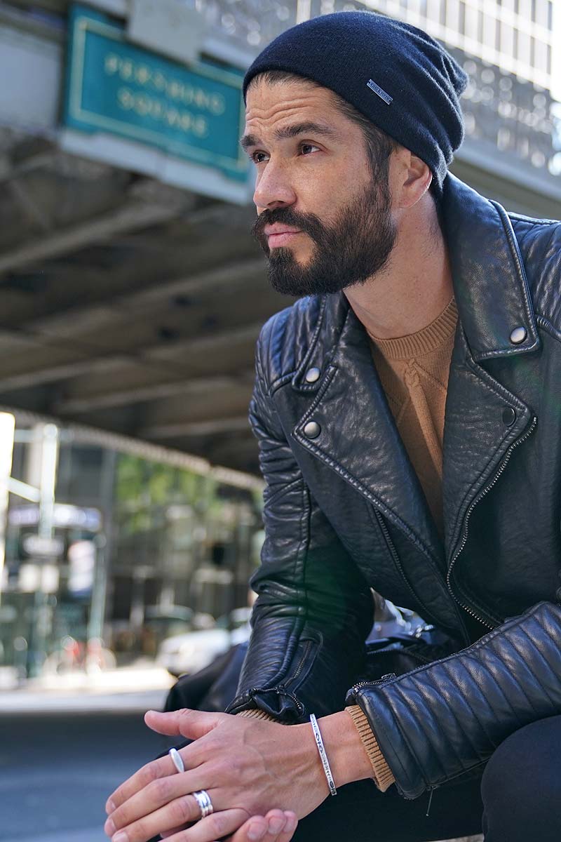 mens stylish beanies made with cool beanie designs