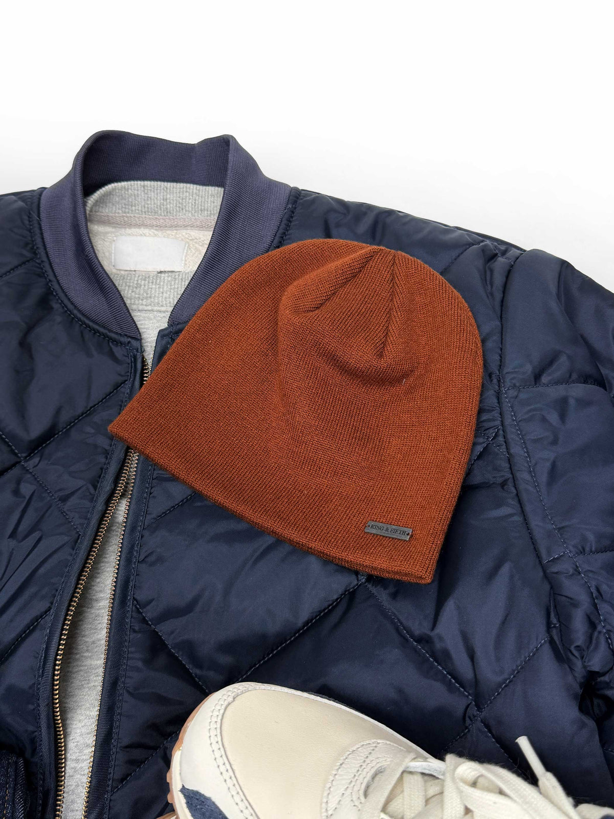 cashmere skull cap beanie