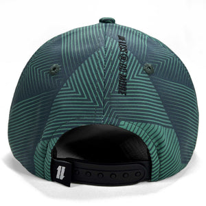 green workout hat