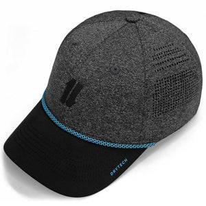 grey workout hat