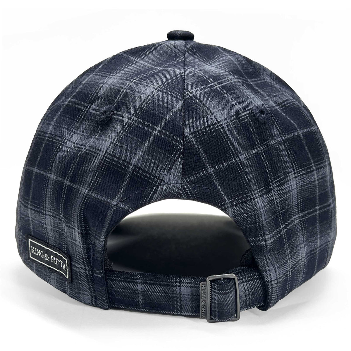 plaid baseball cap for men