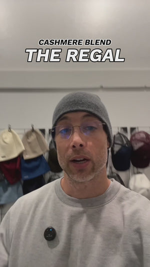 Mens Cashmere Blend Skull Cap Beanie - The Regal