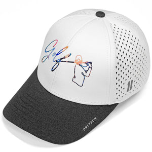white gym hat