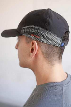 Black mens running hats