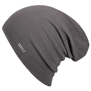 Gray Summer Beanie for Men