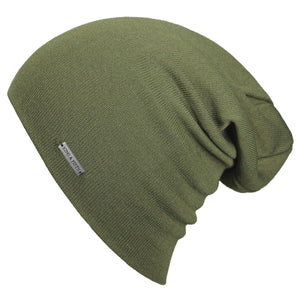 Green Summer Beanie for Men