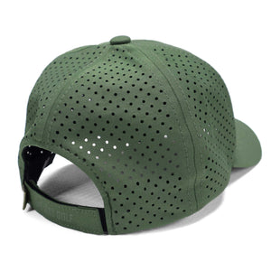 Green golf hats