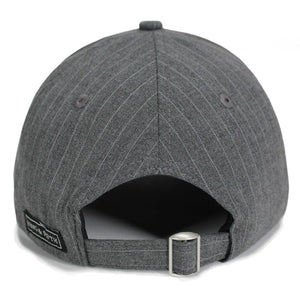 Grey Pinstripe Hats for Women