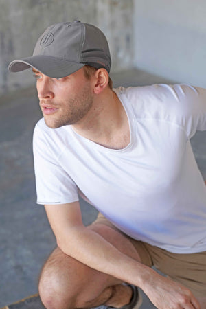 Grey Running hats for men