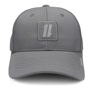 Grey golf hat