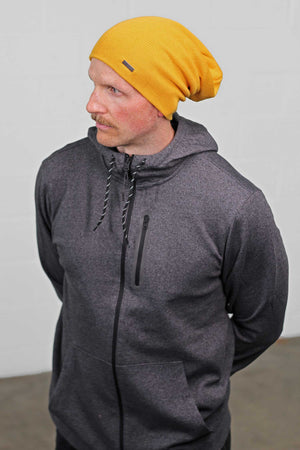 Yellow Beanie Mens