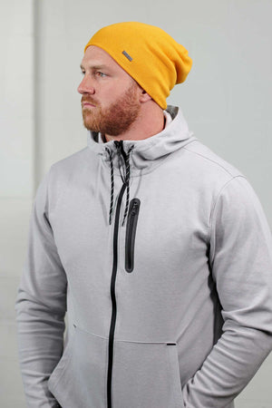 Yellow Running Beanie