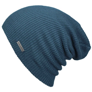 Mens Blue Summer Beanie