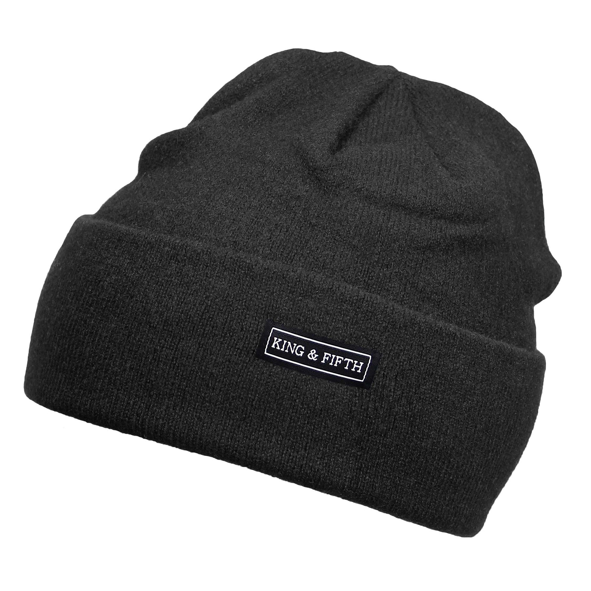 Mens 100 Cashmere Beanie The David Mens Cashmere Slouchy Beanie King and Fifth Supply Co.