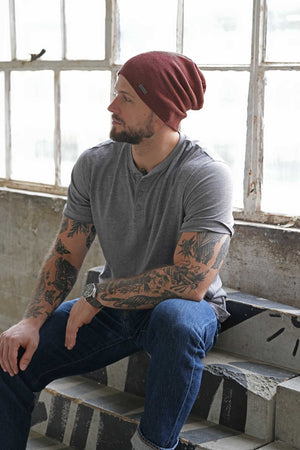 Mens Cotton Beanie