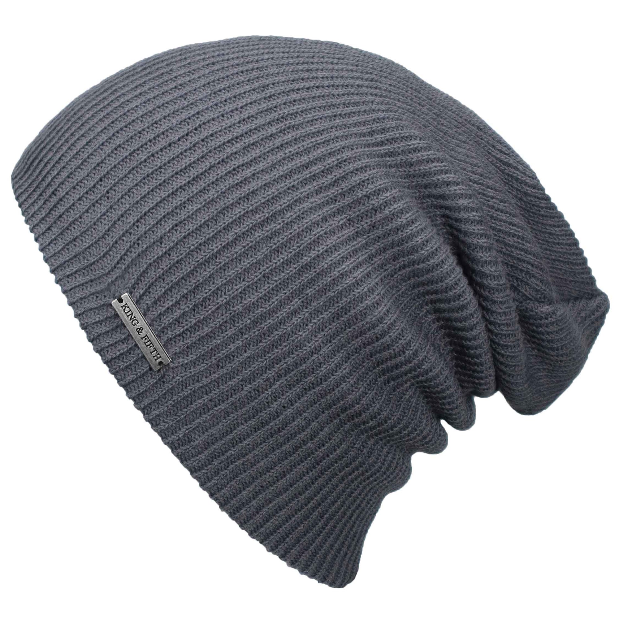 Black Summer Beanie for Men