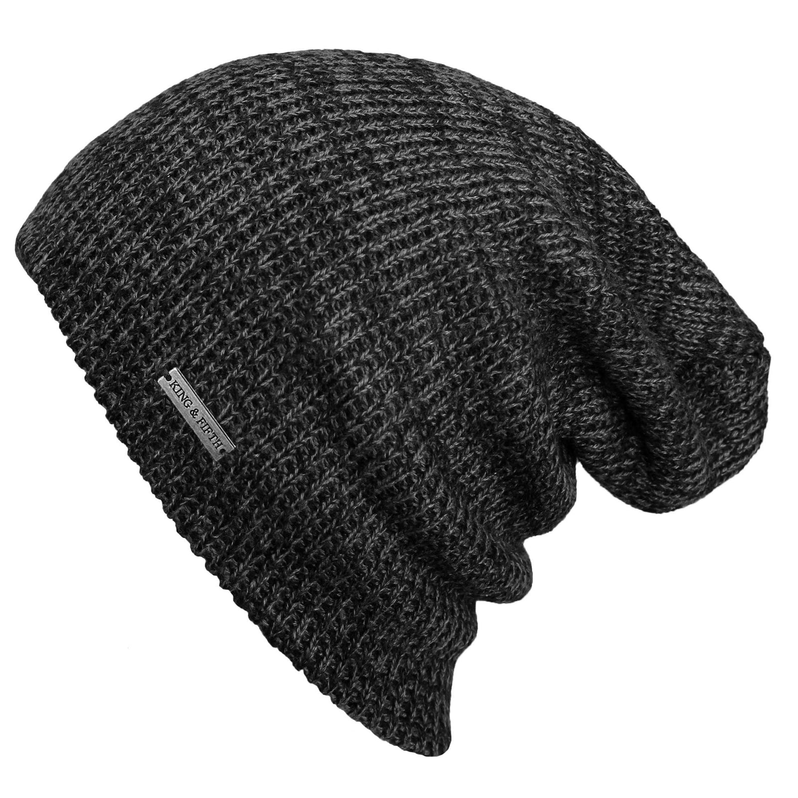 Slouchy Beanie For Men Black