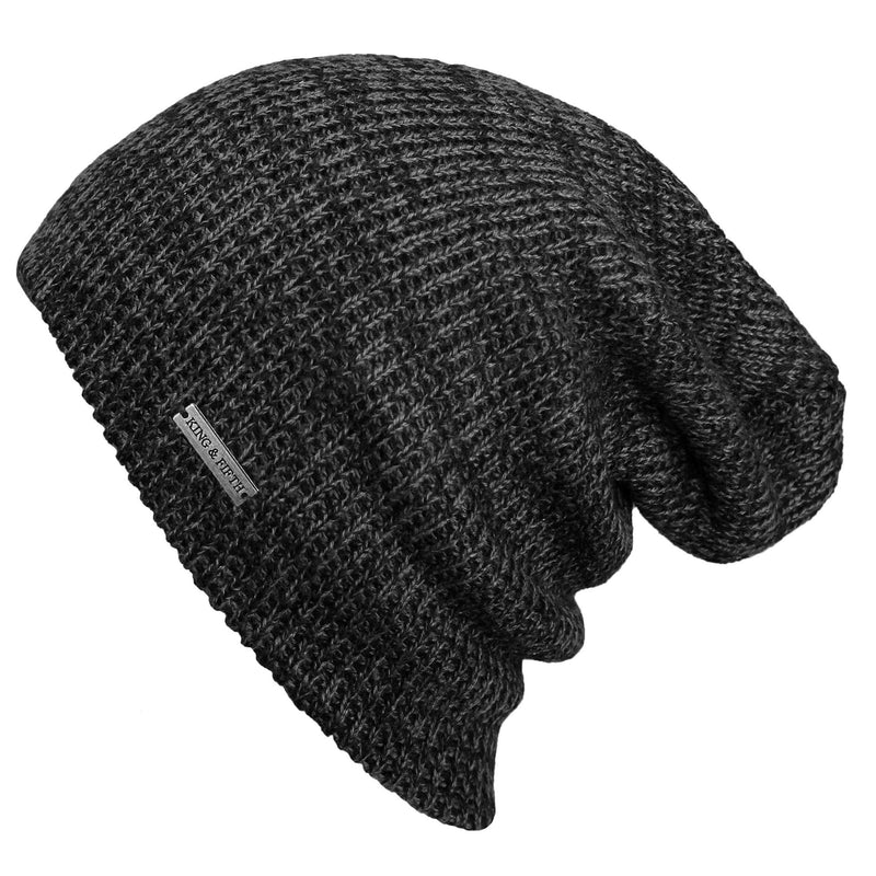 K&F Mens Slouchy Beanie The Forte Mens Beanie Hat King and Fifth
