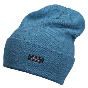 Mens Sports Beanie Blue