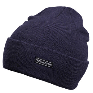 Navy Beanie Mens