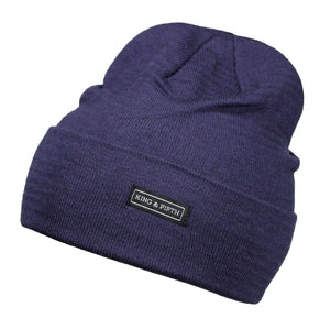 Navy Summer Beanie for Men