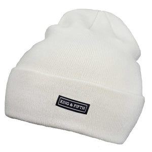 Off White Beanie Womens