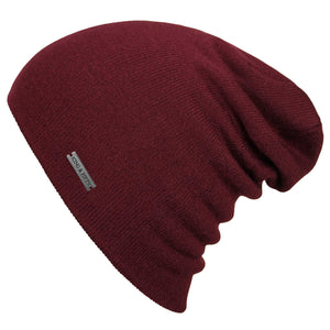 Red Slouchy Beanies for Men