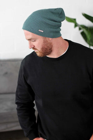 Slouchy Beanie Blue