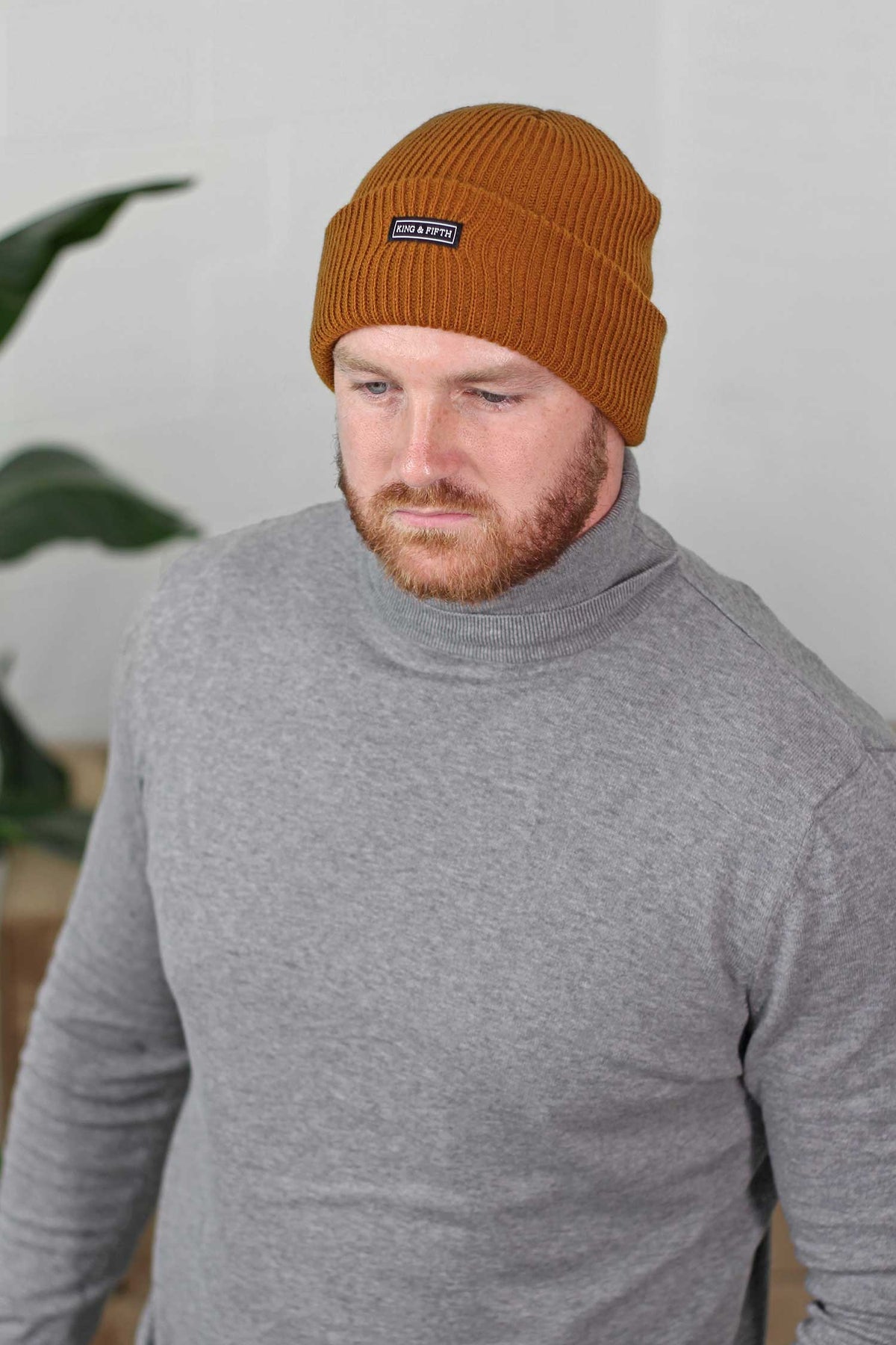 Slouchy Beanie Hat Yellow