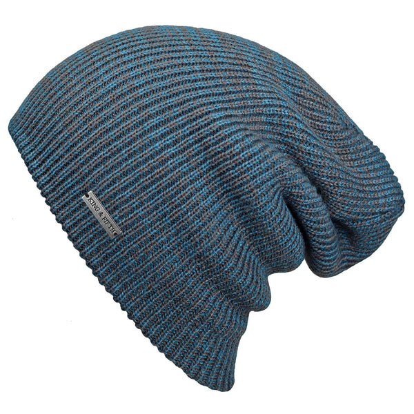 blue beanie hat mens