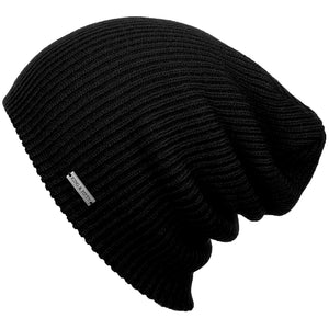 Slouchy Beanie For Men Black